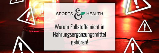 Warum Nahrungsergänzungsmittel *keine* Füllstoffe beinhalten sollten!