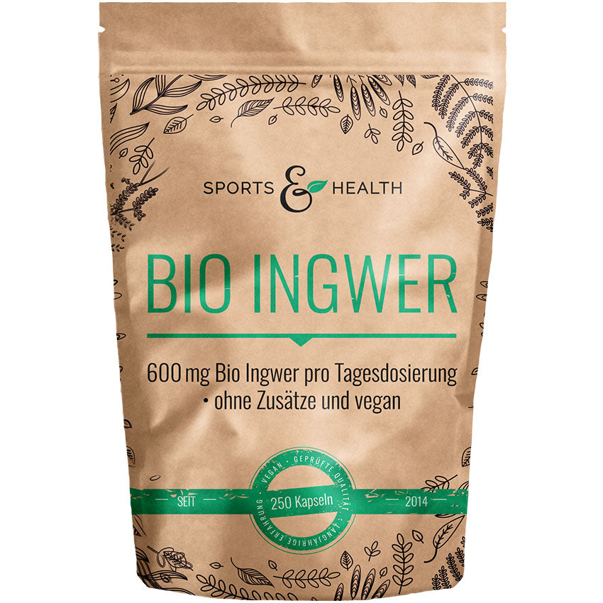 Bio Ingwer Kapseln - DE-ÖKO-005