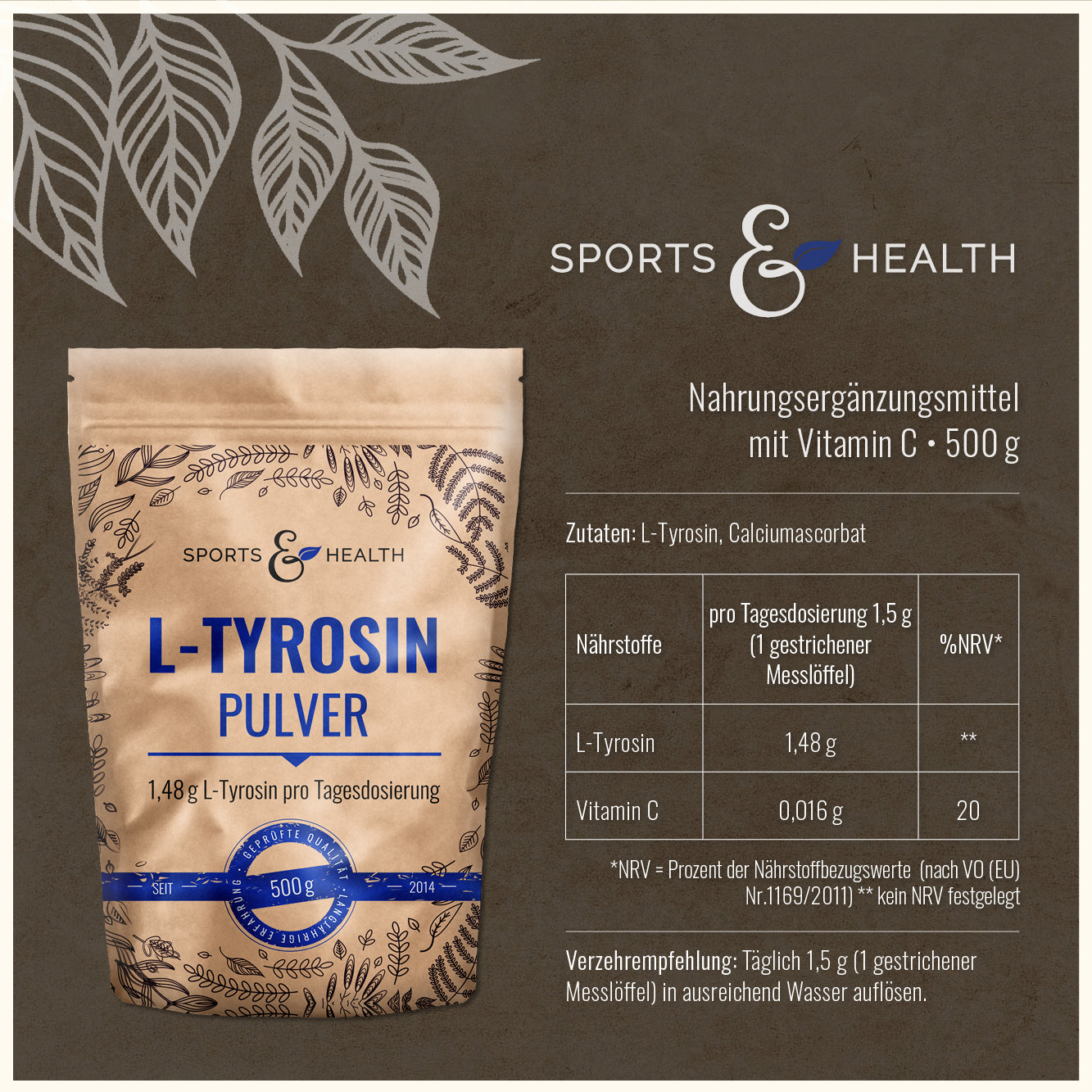L-Tyrosin Pulver