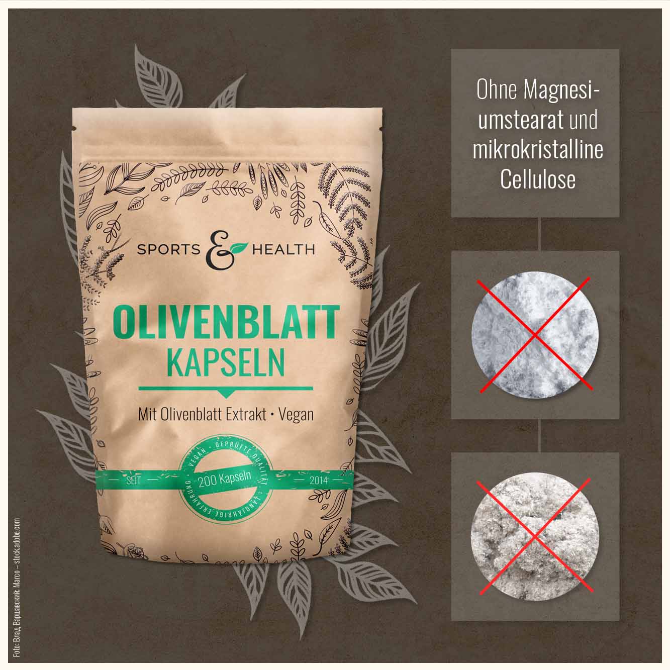 Olivenblatt Kapseln