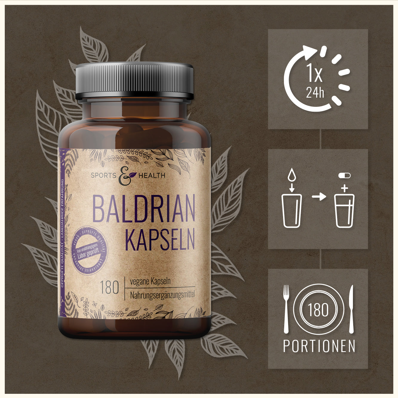 Baldrian Kapseln