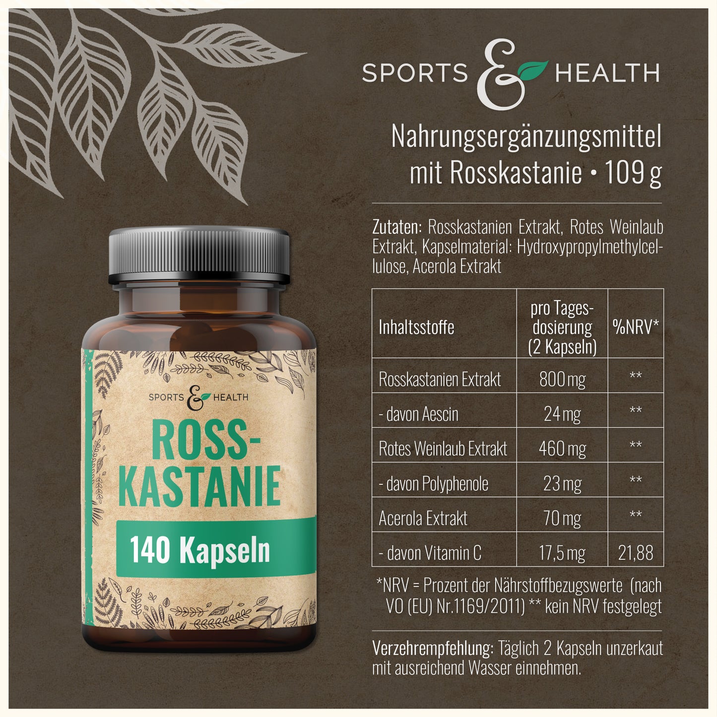 Rosskastanie Kapseln
