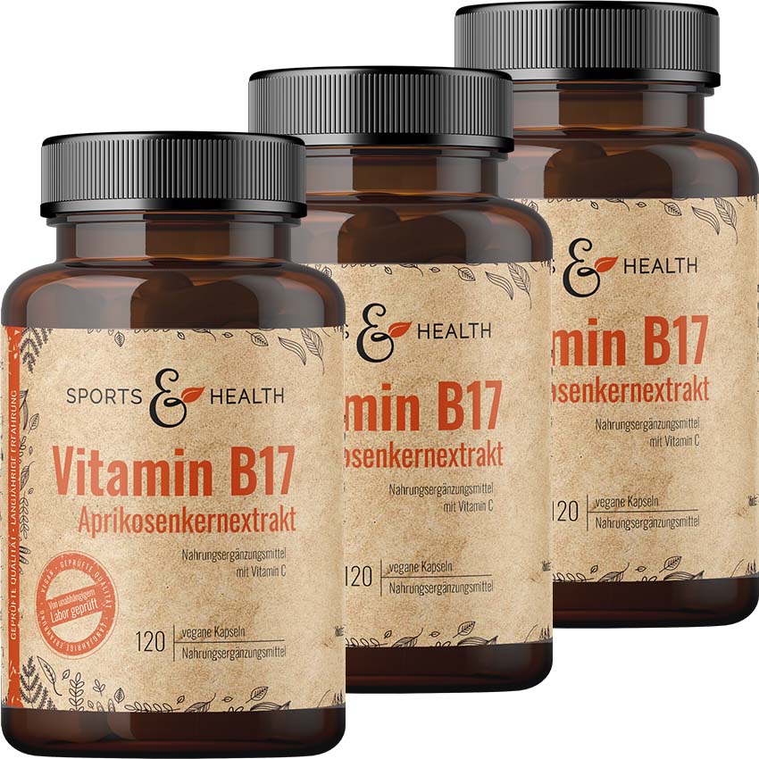 Vitamin B17  Aprikosenkernextrakt Kapseln