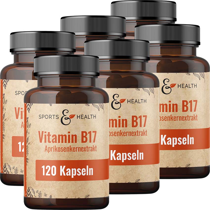 Vitamin B17 Aprikosenkernextrakt Kapseln