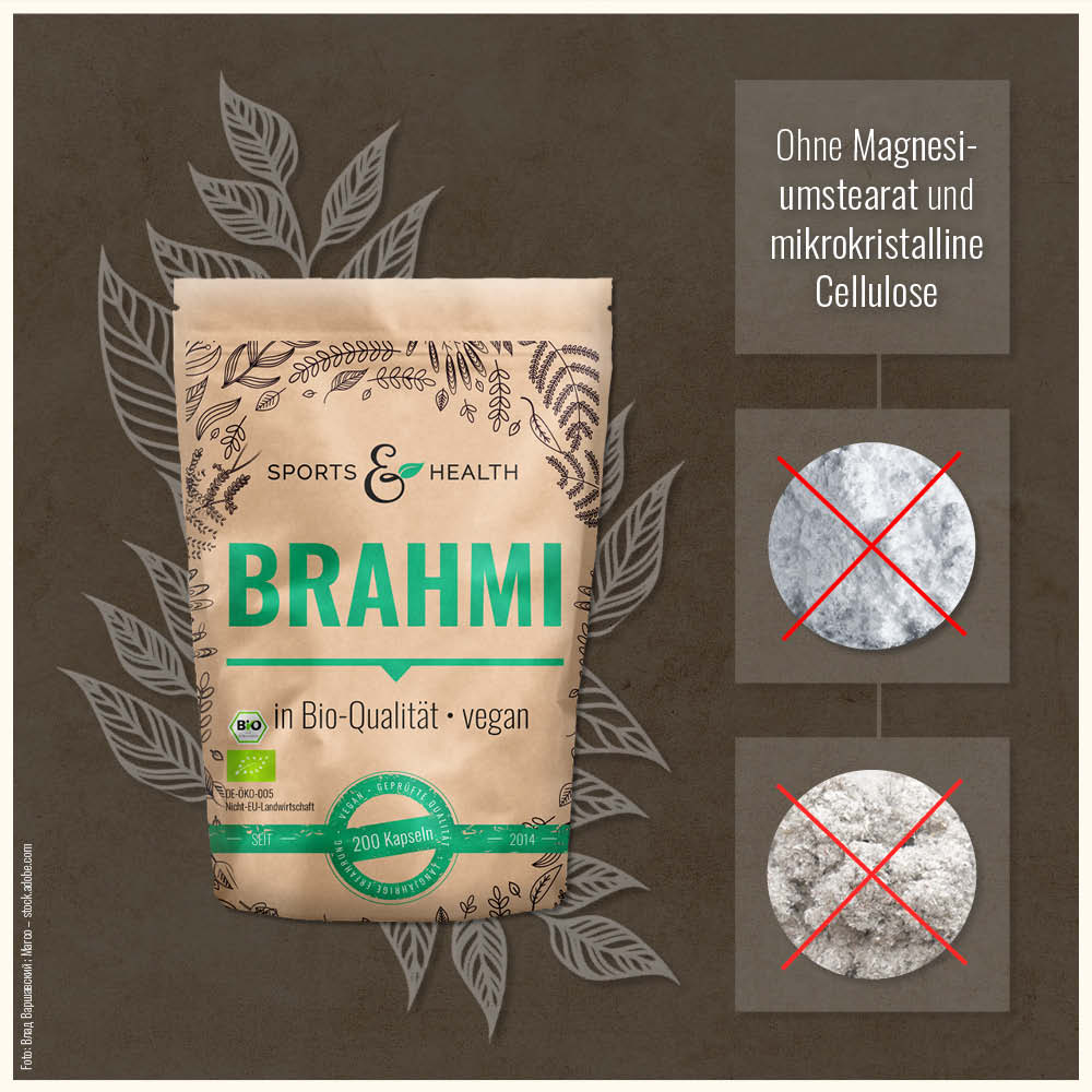 Bio Brahmi Kapseln - DE-ÖKO-005