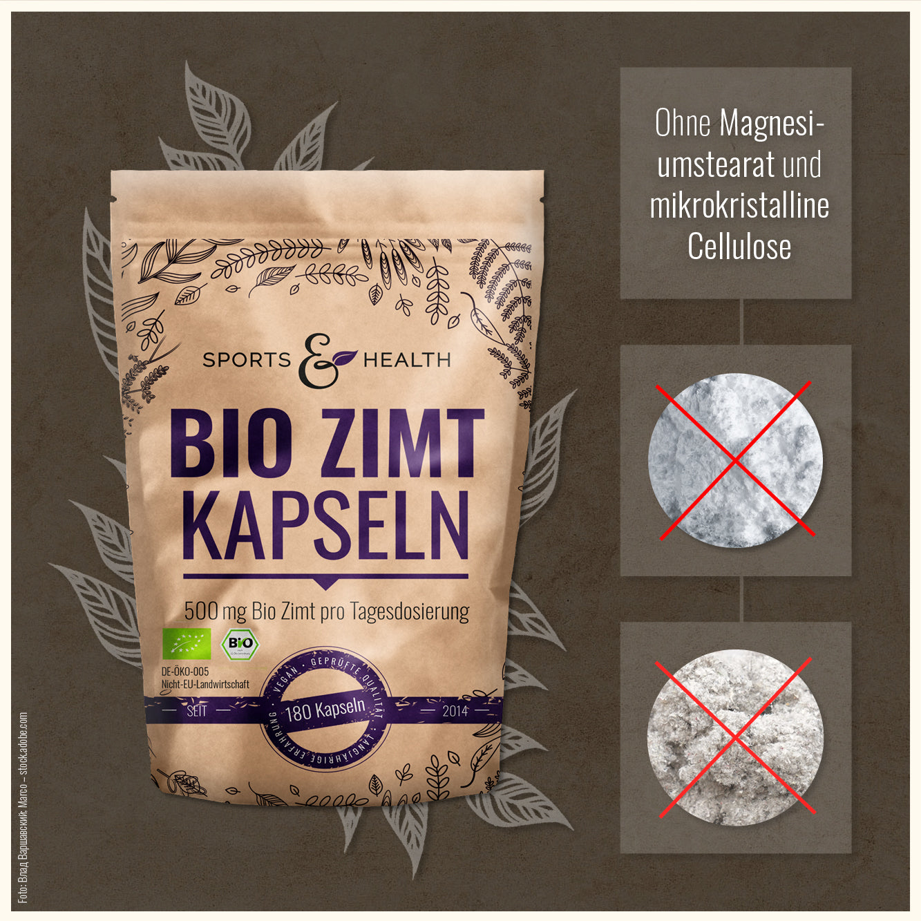 Bio Zimt Kapseln - DE-ÖKO-005