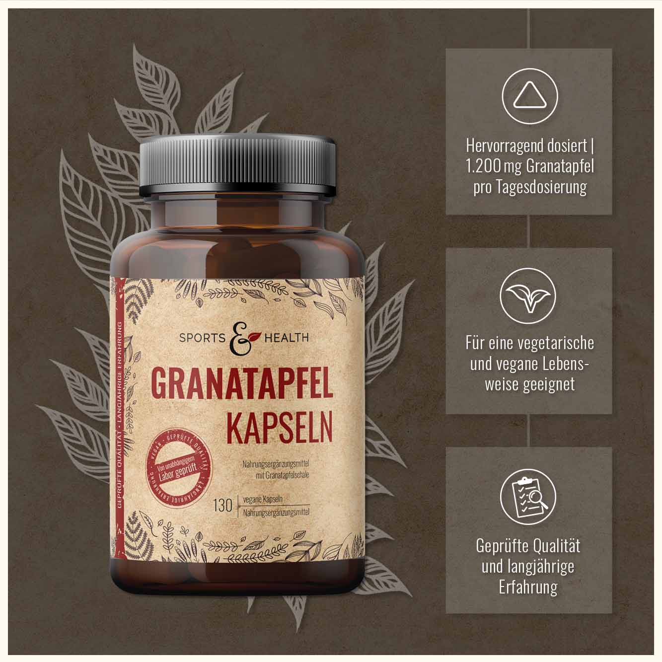 Granatapfel Kapseln
