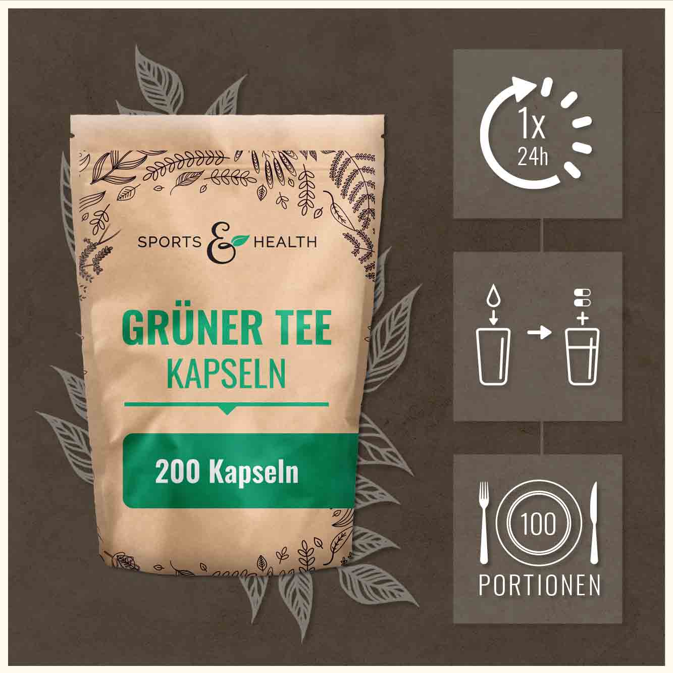 Grüner Tee Kapseln