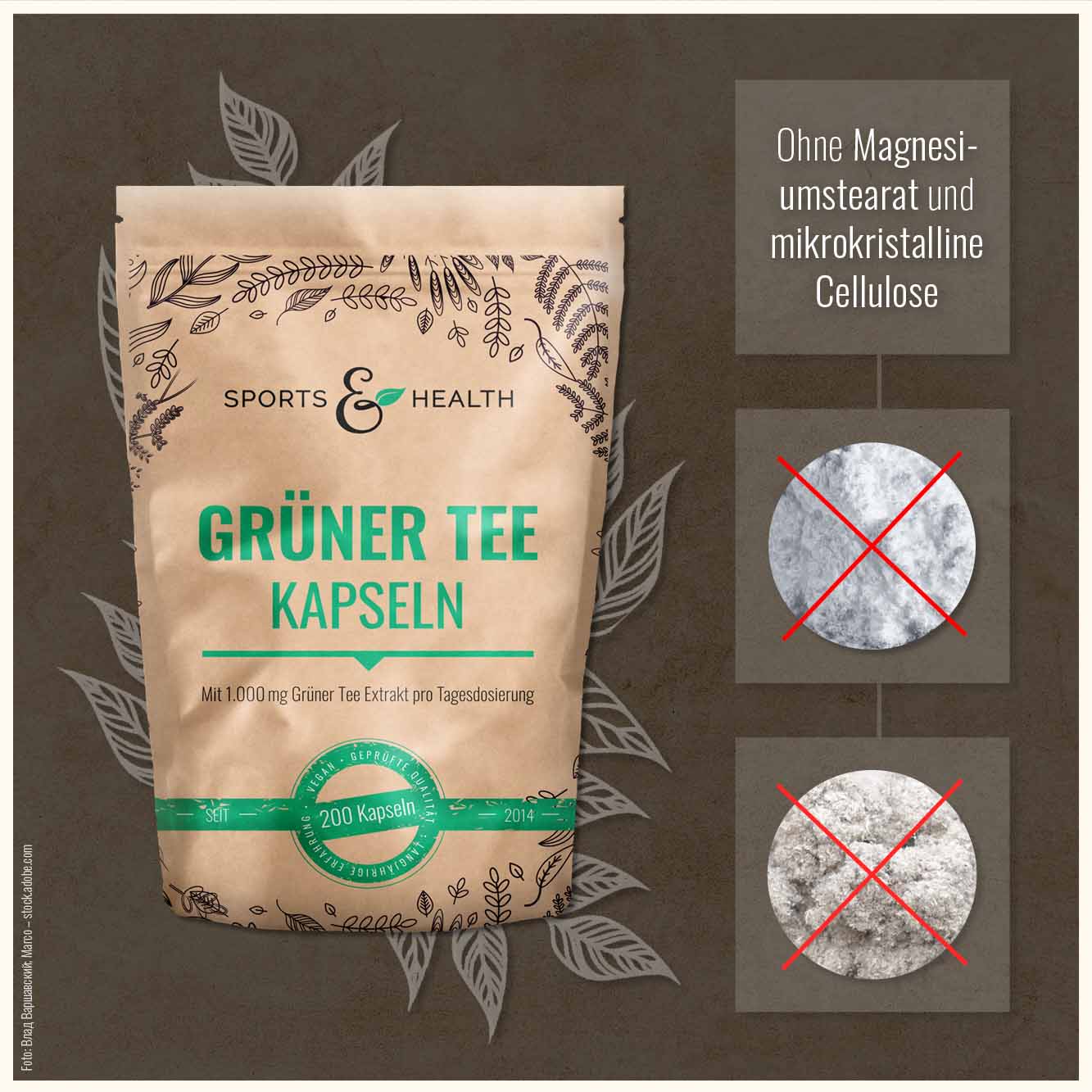 Grüner Tee Kapseln