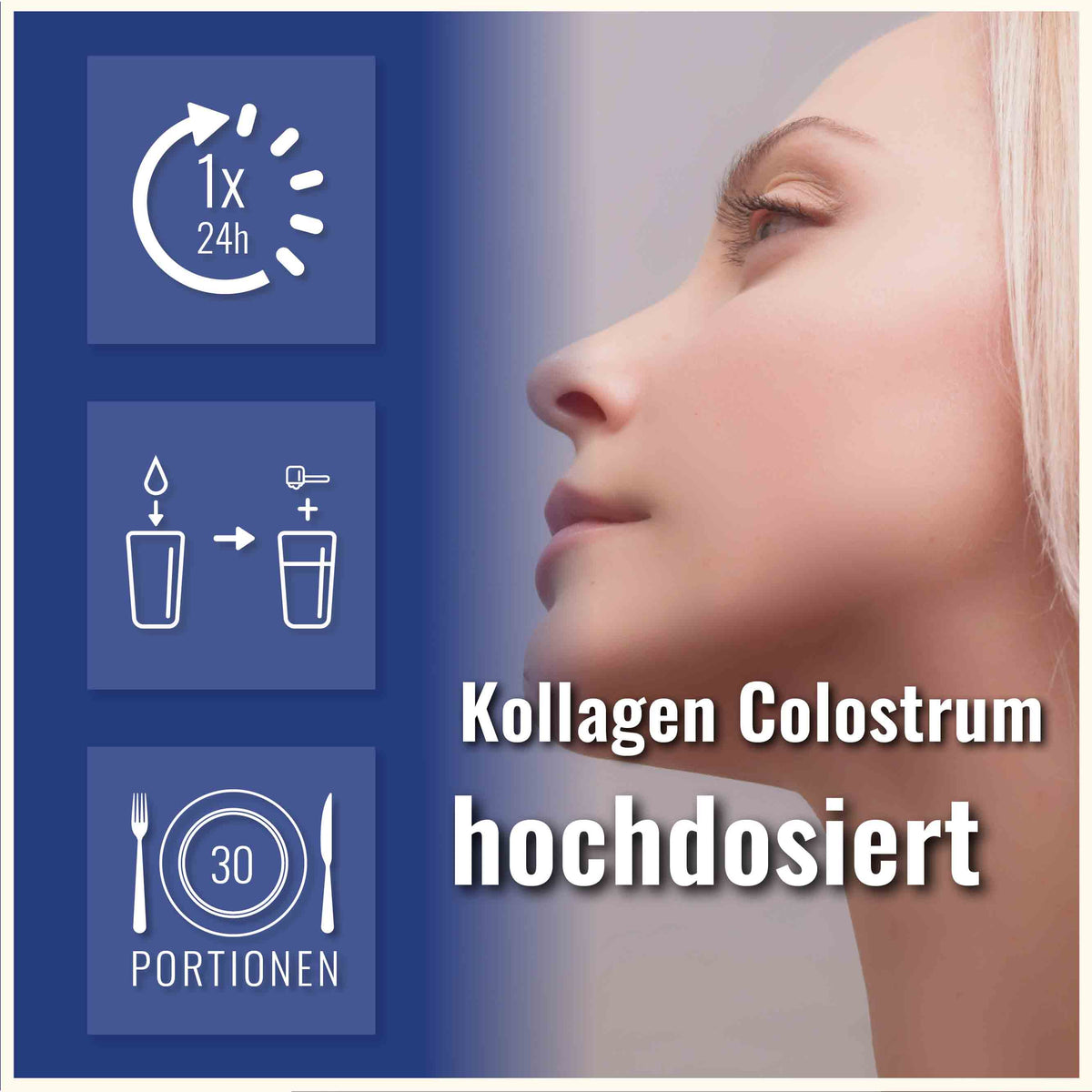 Kollagen Colostrum Pulver