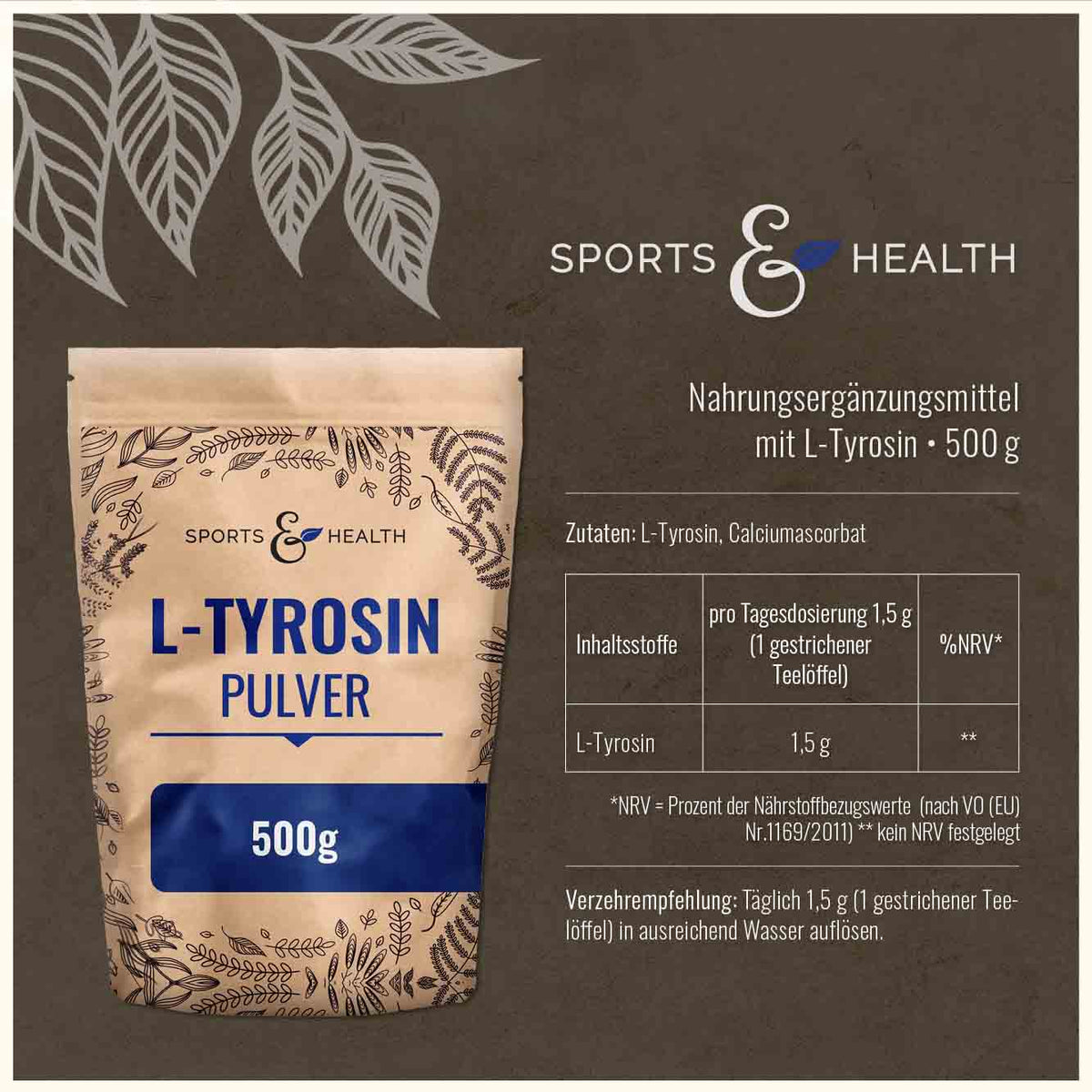 L-Tyrosin Pulver
