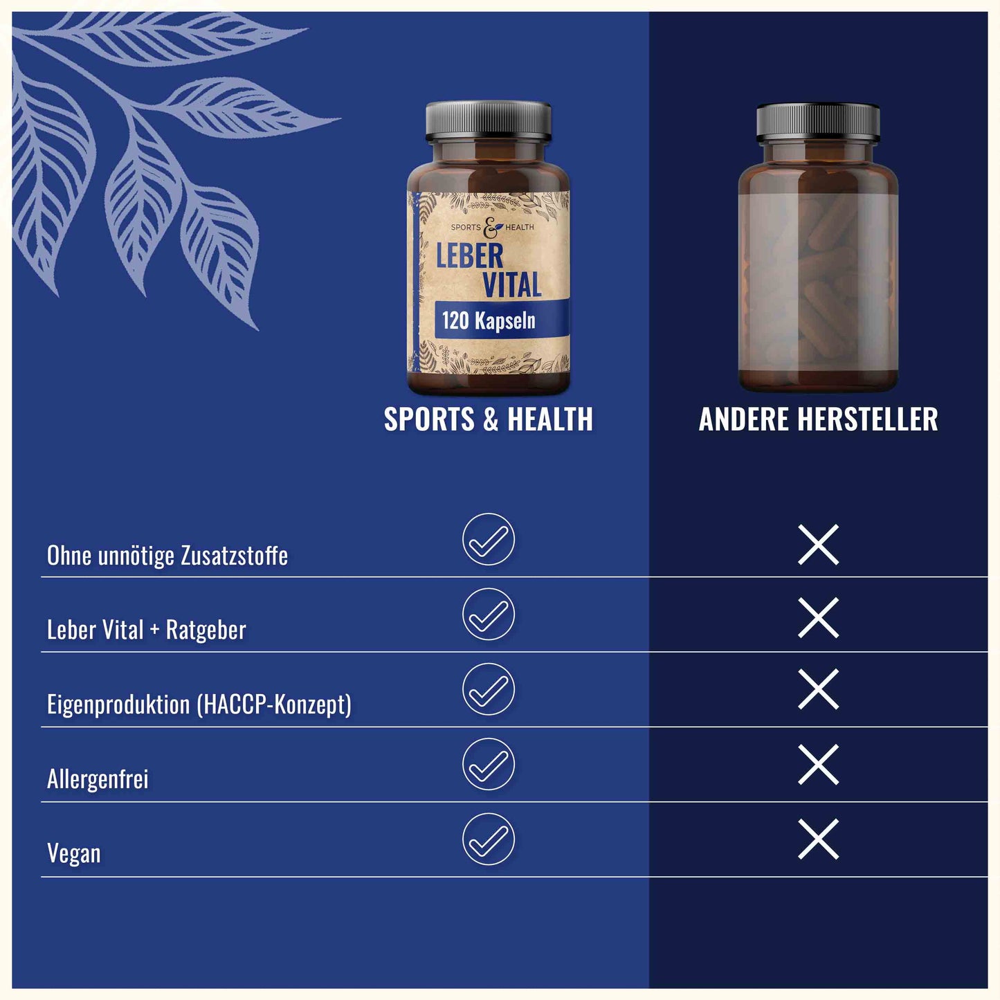 Leber Vital + kostenloser Ratgeber