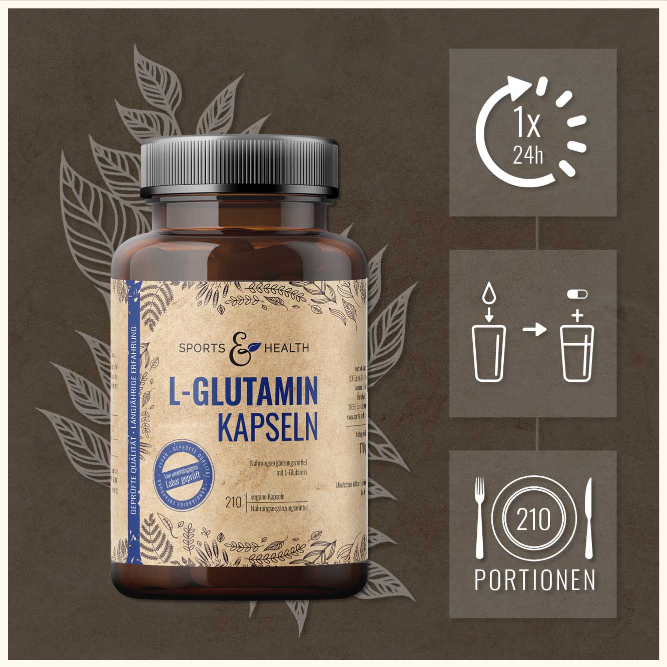 L-Glutamin Kapseln