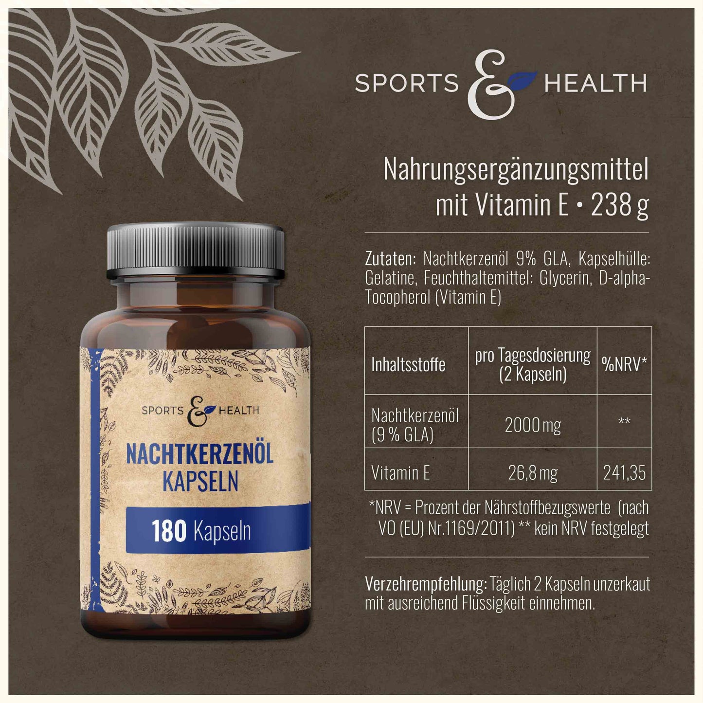 Nachtkerzenöl Kapseln