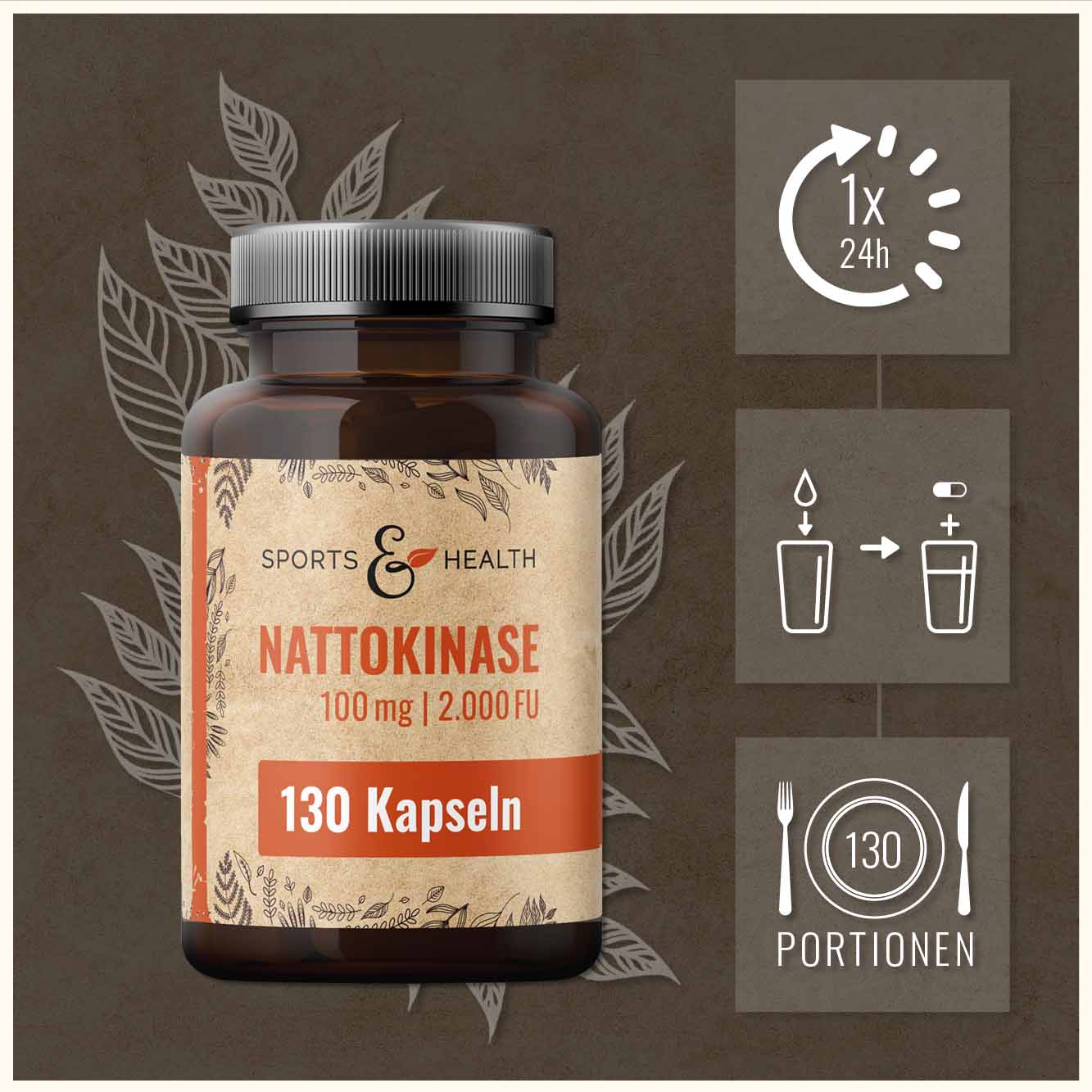 Nattokinase Kapseln