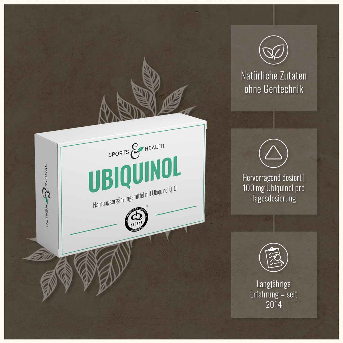 Q10 - Kaneka Ubiquinol - Kapseln
