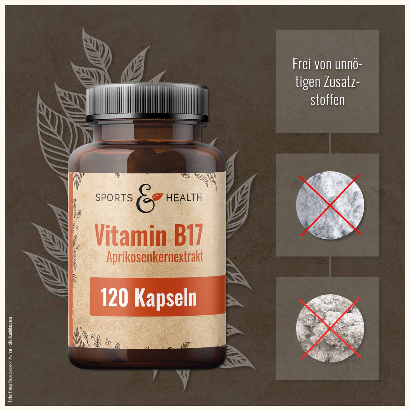 Vitamin B17  Aprikosenkernextrakt Kapseln