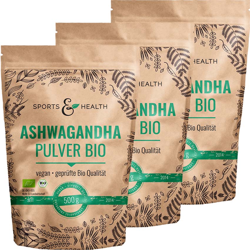 Bio Ashwagandha Pulver - DE-ÖKO-005