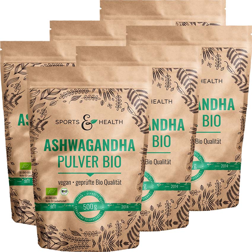 Bio Ashwagandha Pulver - DE-ÖKO-005