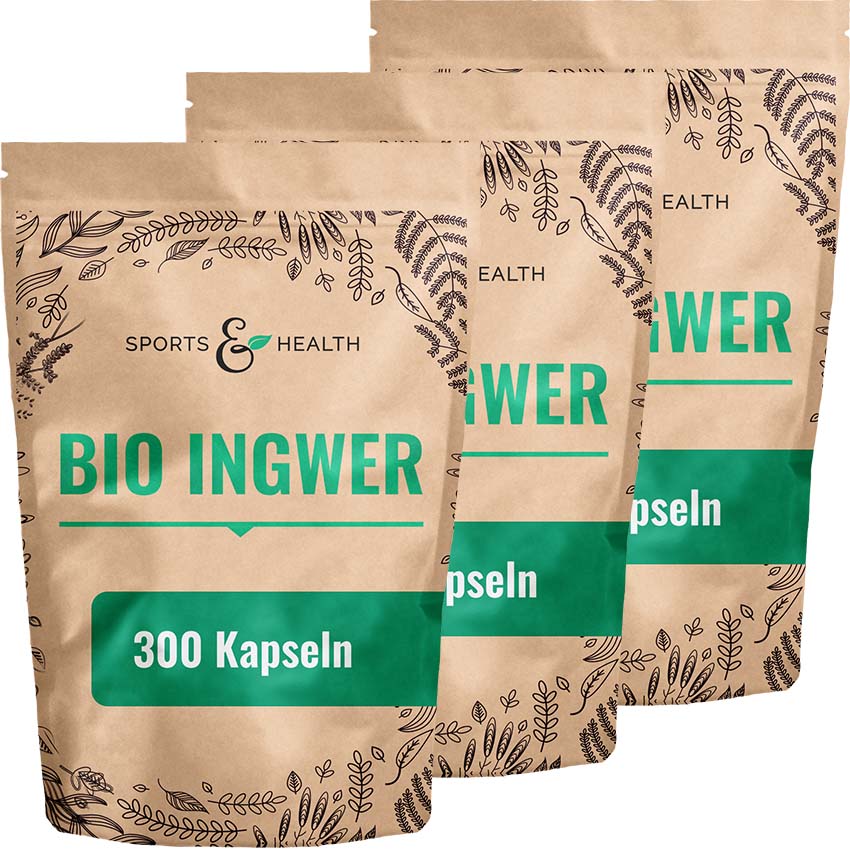 Bio Ingwer Kapseln - DE-ÖKO-005