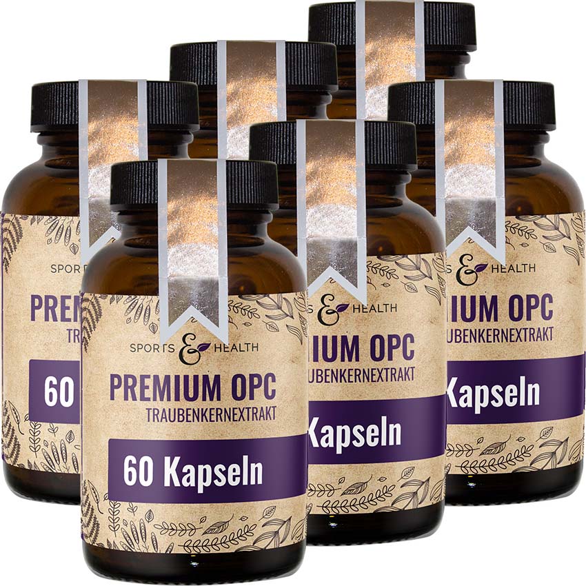 Premium OPC Traubenkernextrakt - 300 mg aus Frankreich
