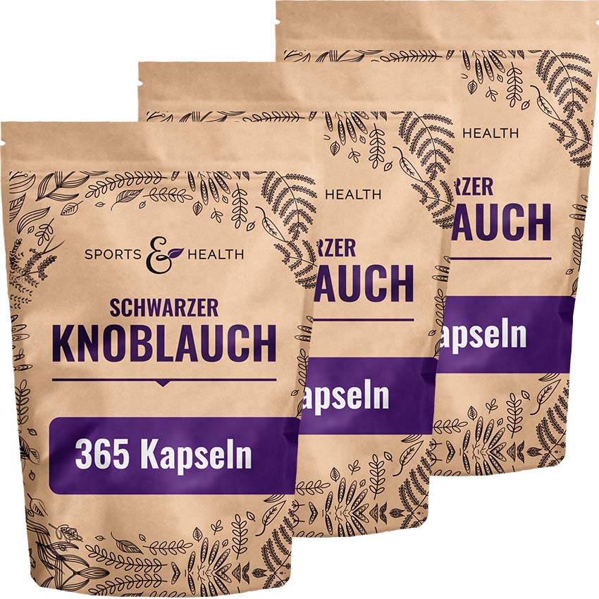 Schwarzer Knoblauch Kapseln 365