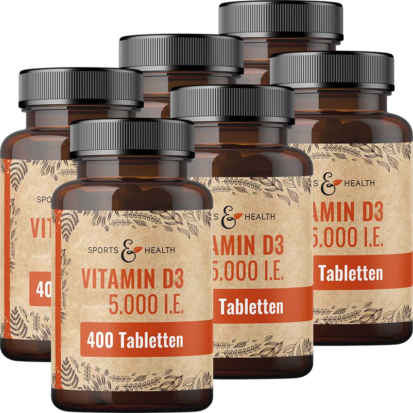 Vitamin D3 Tabletten - 5.000 IE