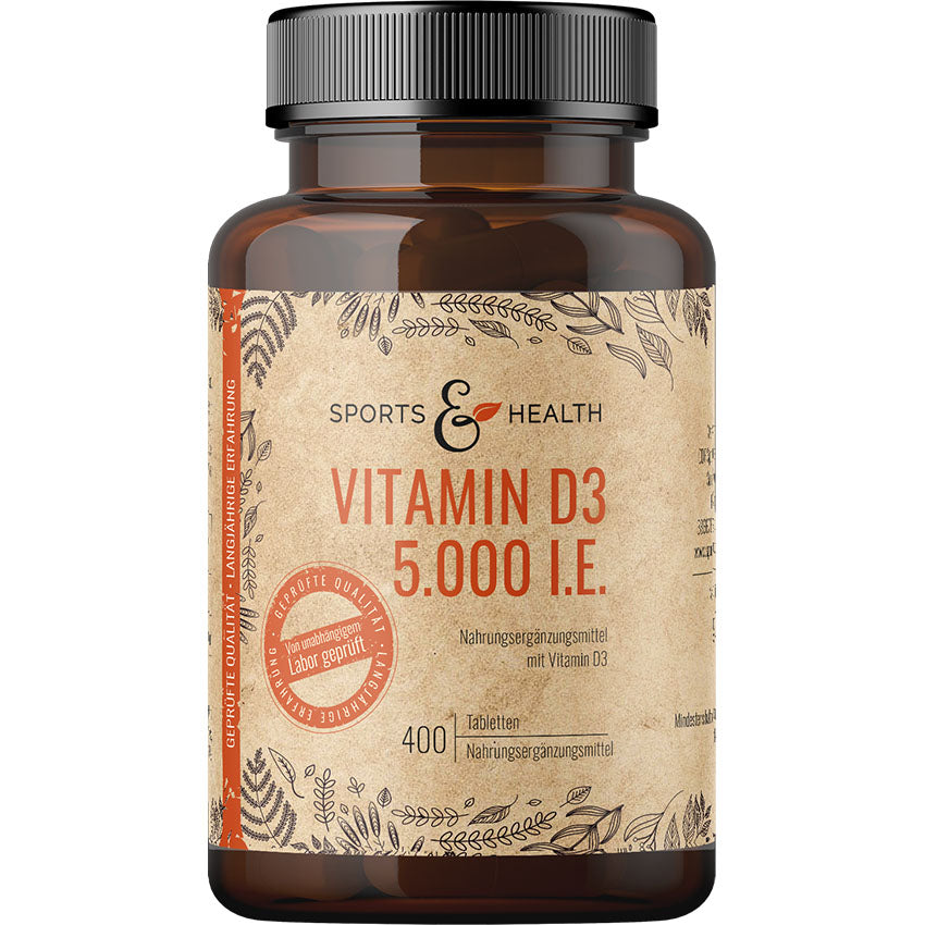 Vitamin D3 Tabletten - 5.000 IE