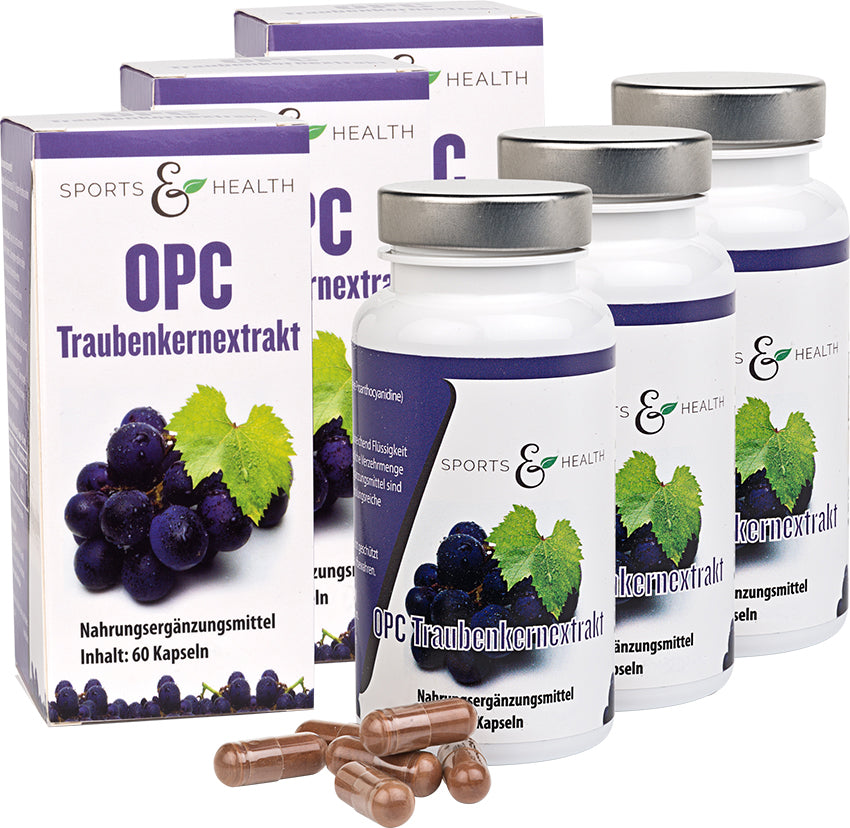 OPC Traubenkernextrakt Kapseln - 350 mg reines OPC