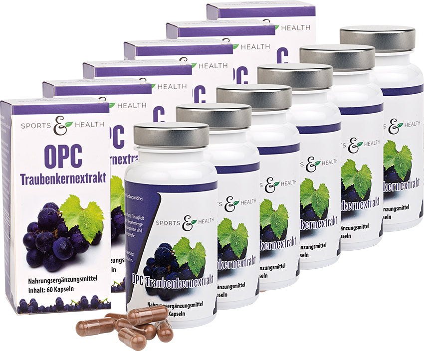OPC Traubenkernextrakt Kapseln - 350 mg reines OPC
