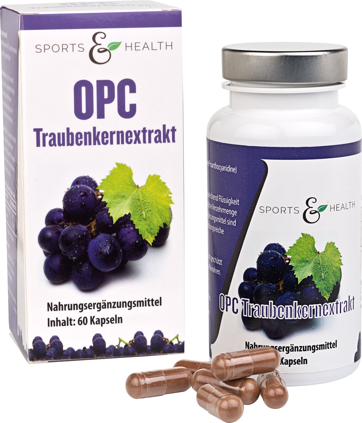 OPC Traubenkernextrakt  Kapseln - 350 mg reines OPC