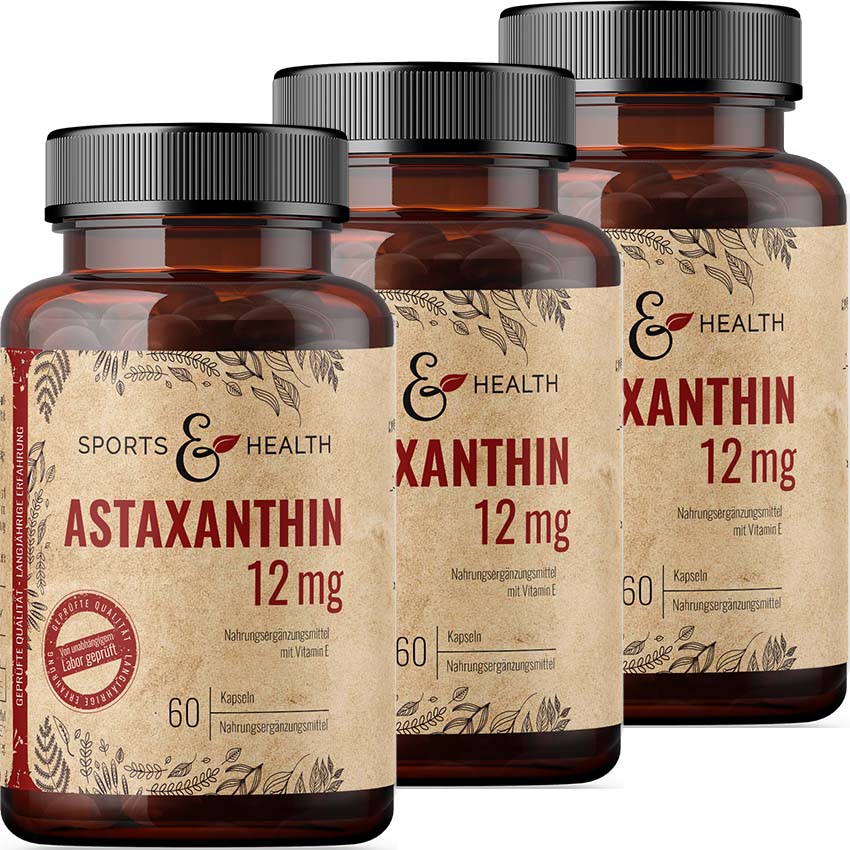 Astaxanthin 12 mg  Hochdosiert