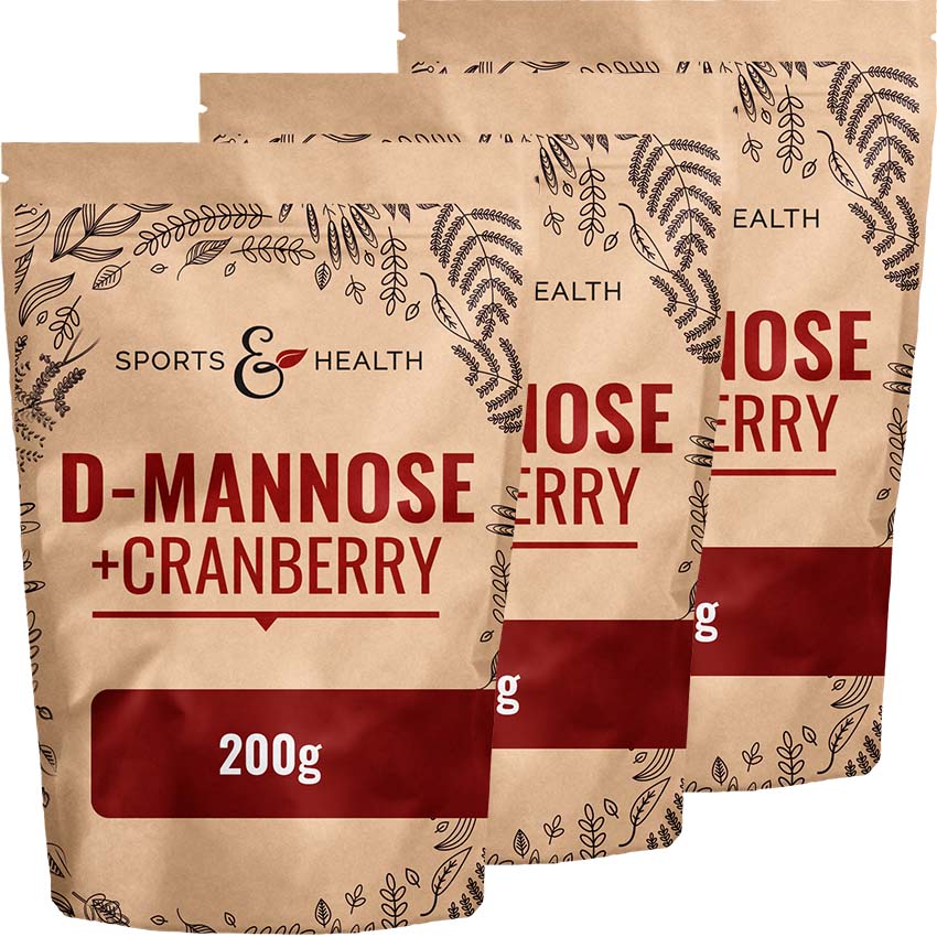 D-Mannose + Cranberry Pulver