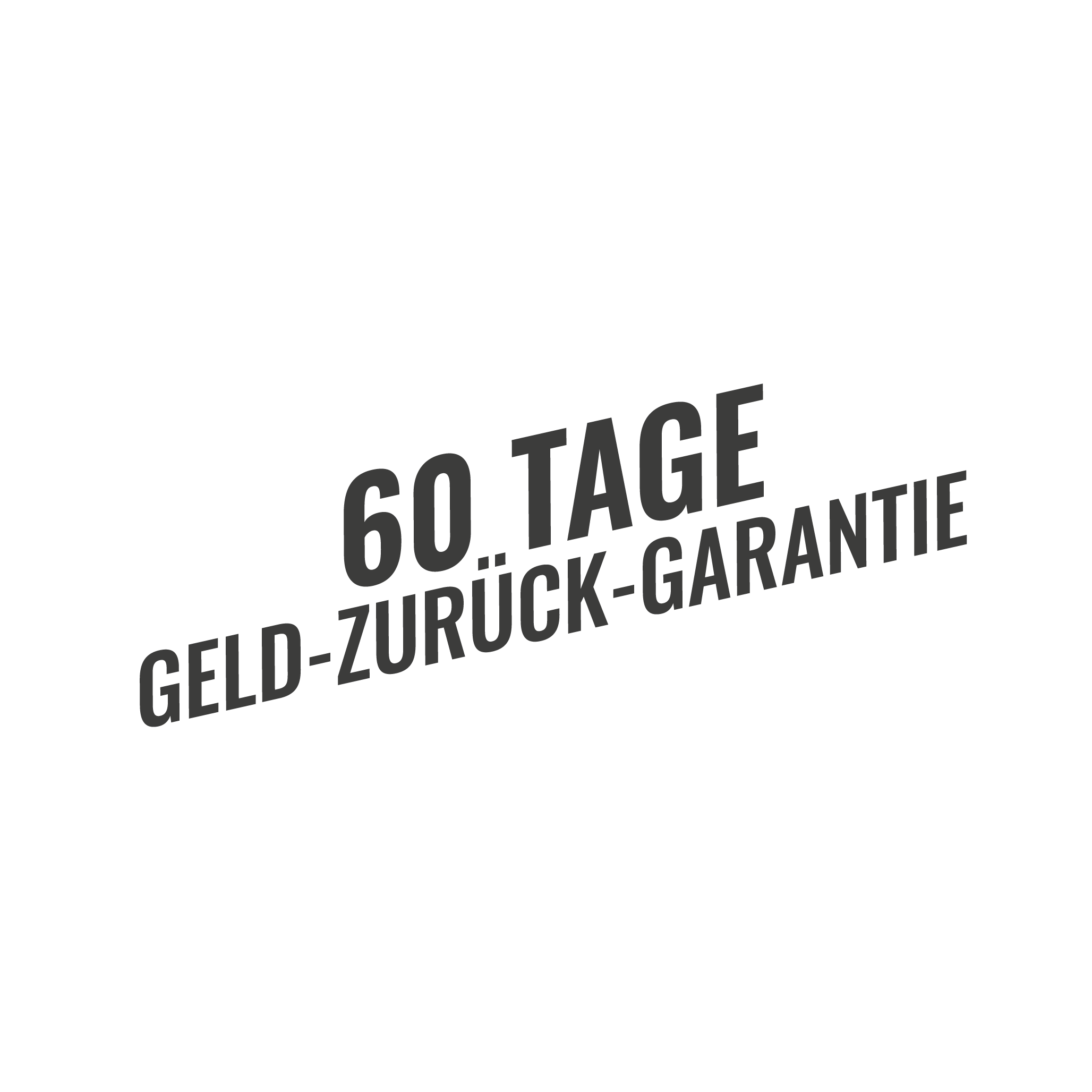 60 Tage Geld-zurück-Garantie Badge