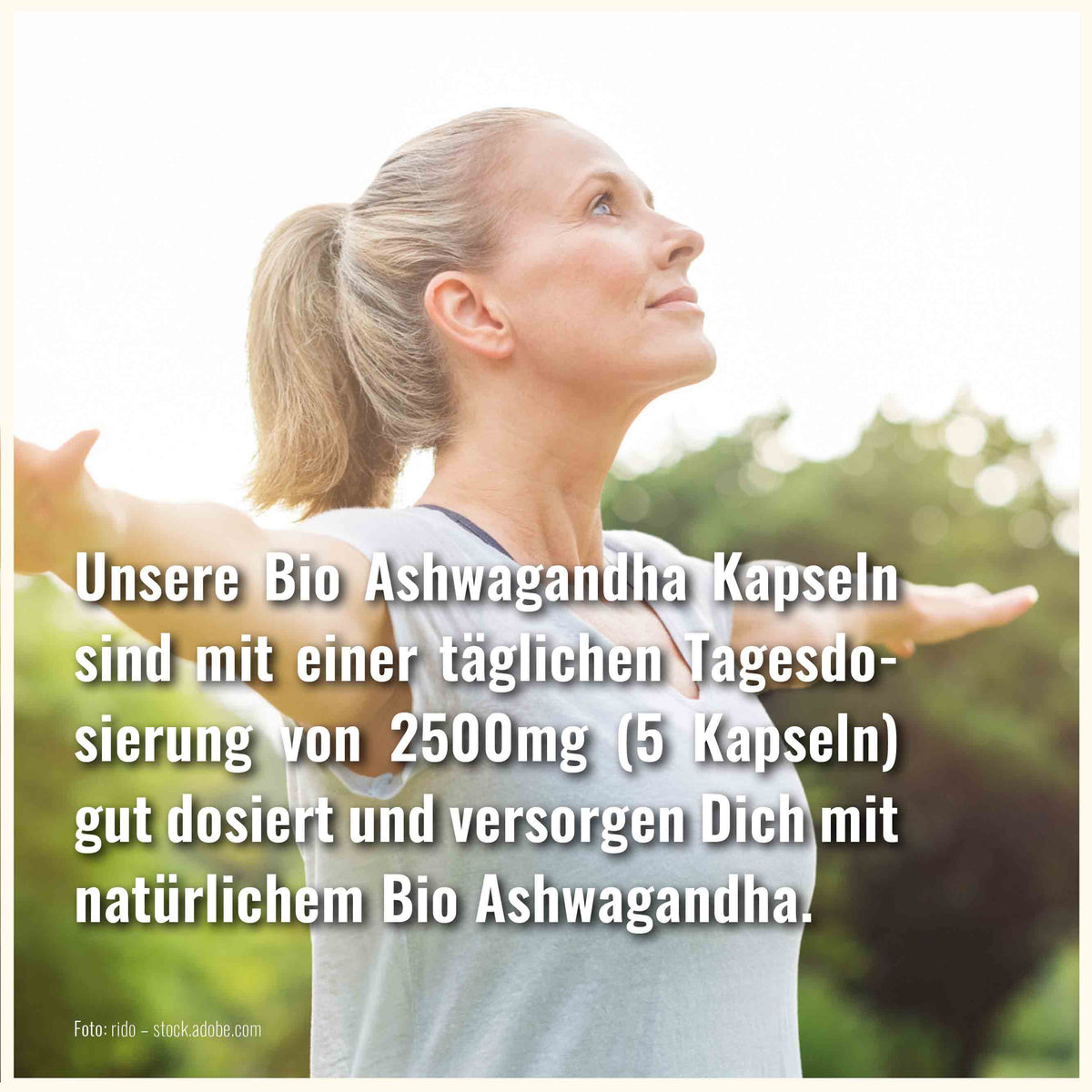 Bio Ashwagandha Kapseln -  DE-ÖKO-005