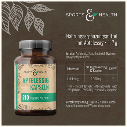 Apfelessig Kapseln