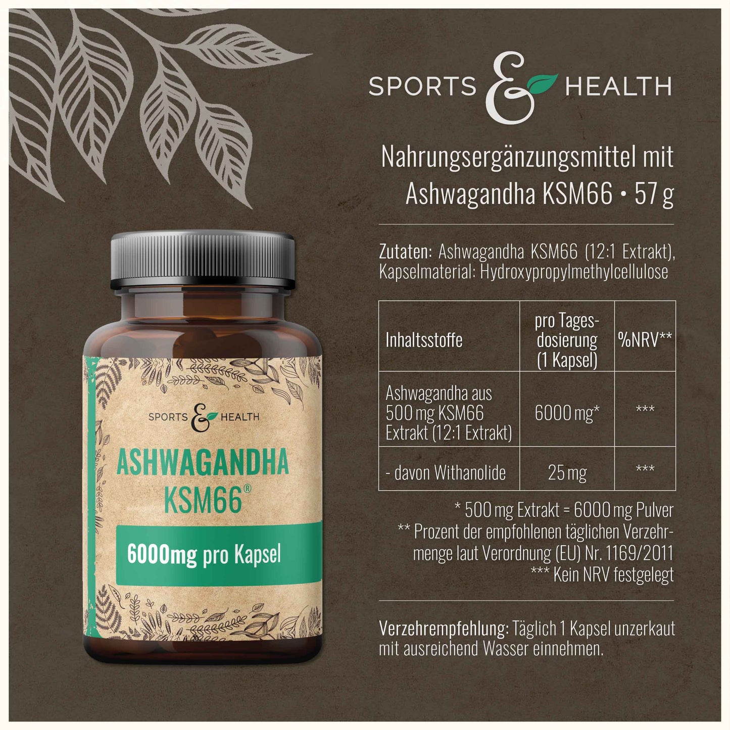 Ashwagandha KSM66