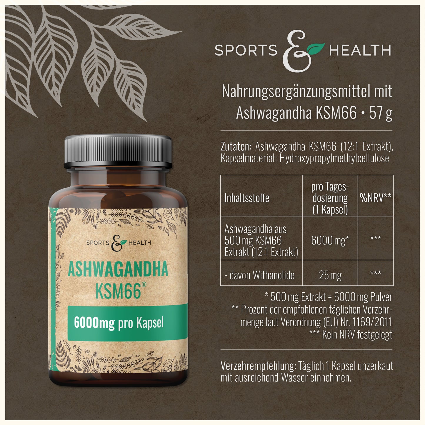 Ashwagandha KSM66