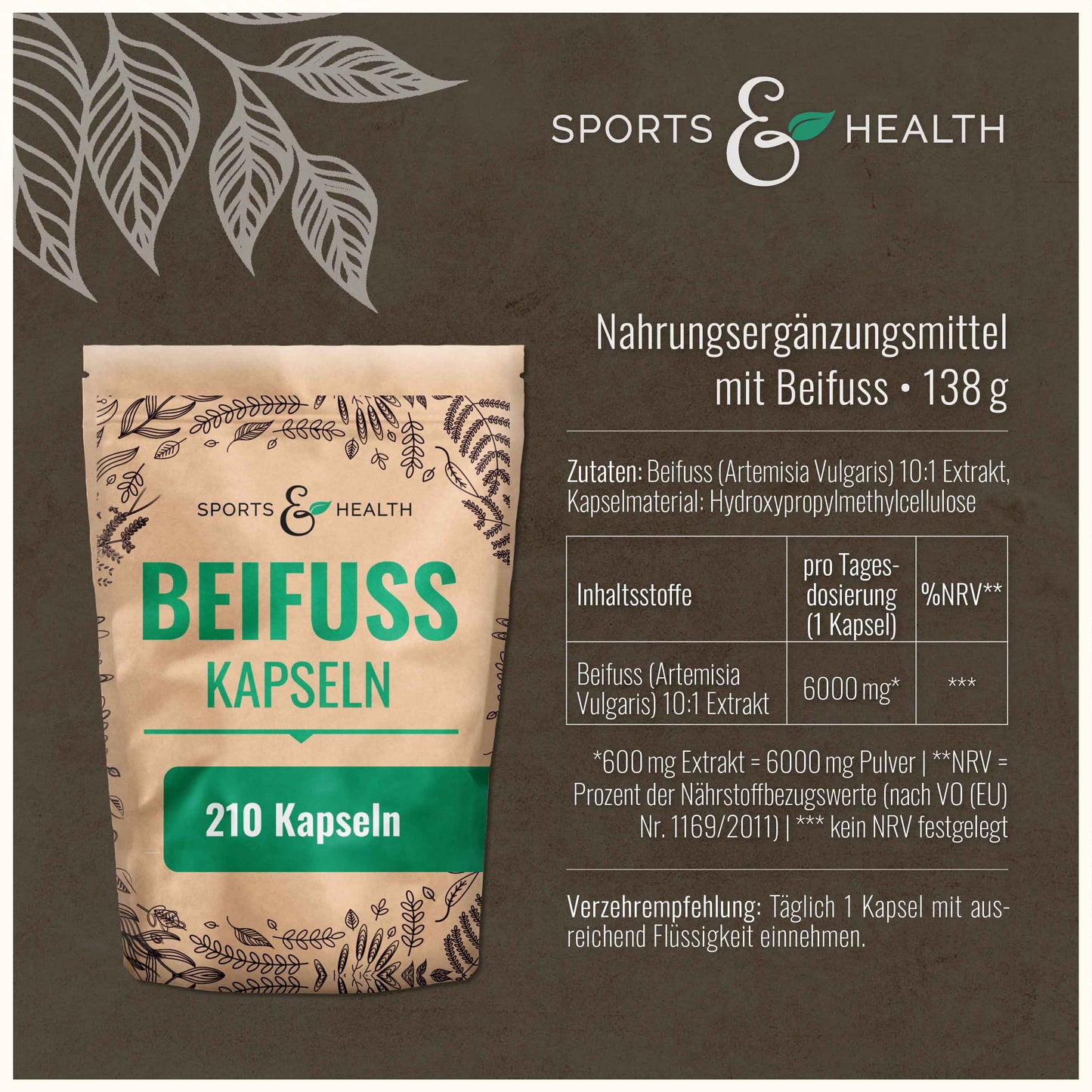 Beifuss Kapseln