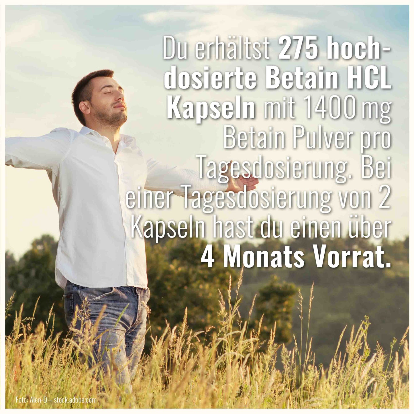 Betain HCL Kapseln