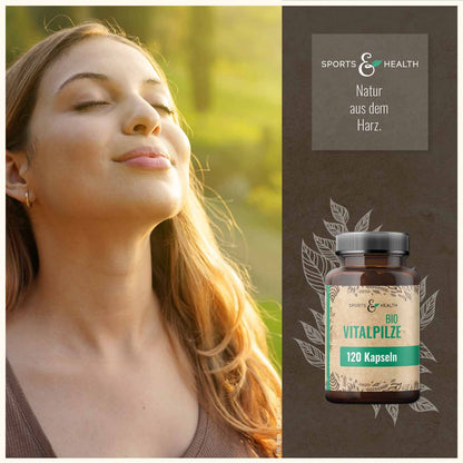 Bio Vitalpilze Kapseln DE-ÖKO-005