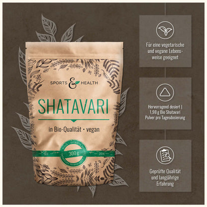 Bio Shatavari Pulver -  DE-ÖKO-005