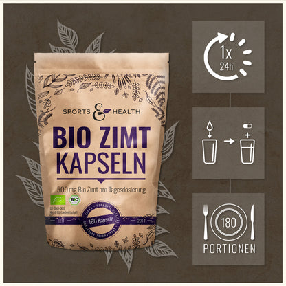 Bio Zimt Kapseln - DE-ÖKO-005