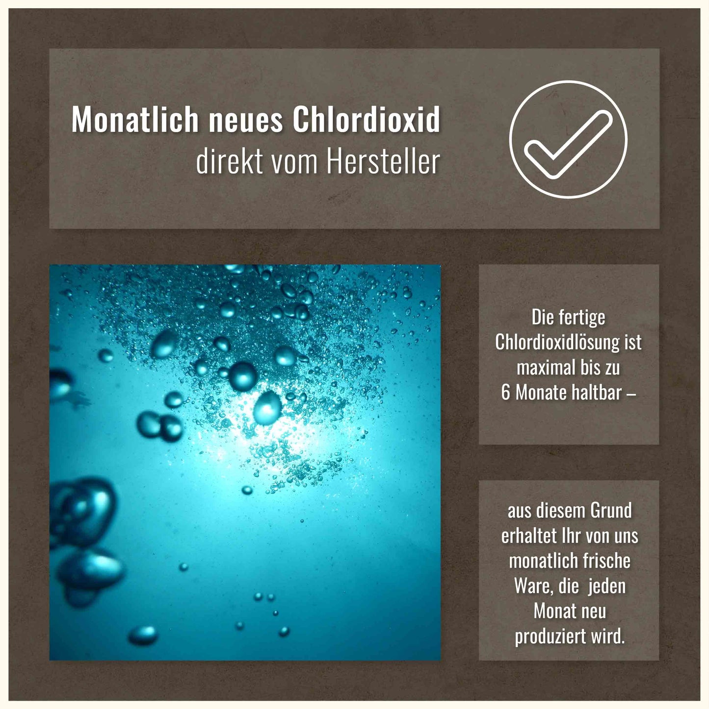 Chlordioxid Lösung - <0,3% 100ml