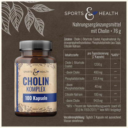 Cholin Komplex Kapseln