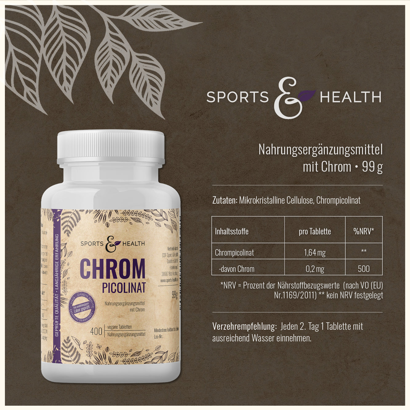 Chrom Tabletten