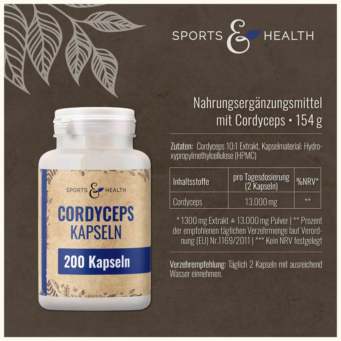 Cordyceps Kapseln