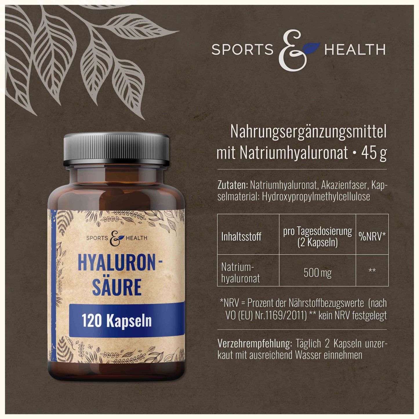 Hyaluronsäure Kapseln