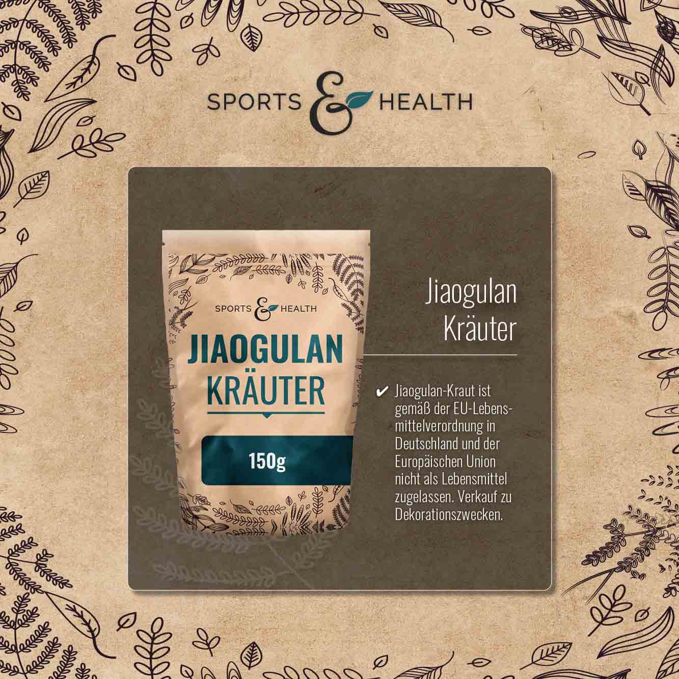 Jiaogulan Kräuter