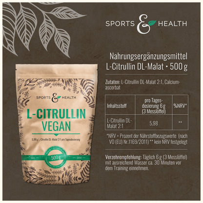 L-Citrullin Pulver vegan
